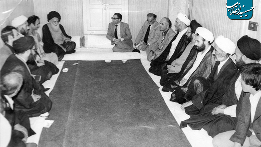 دیدار تیمسار فربد رئیس ستاد مشترک ارتش با آیت الله العظمی سید عبدالله شیرازی