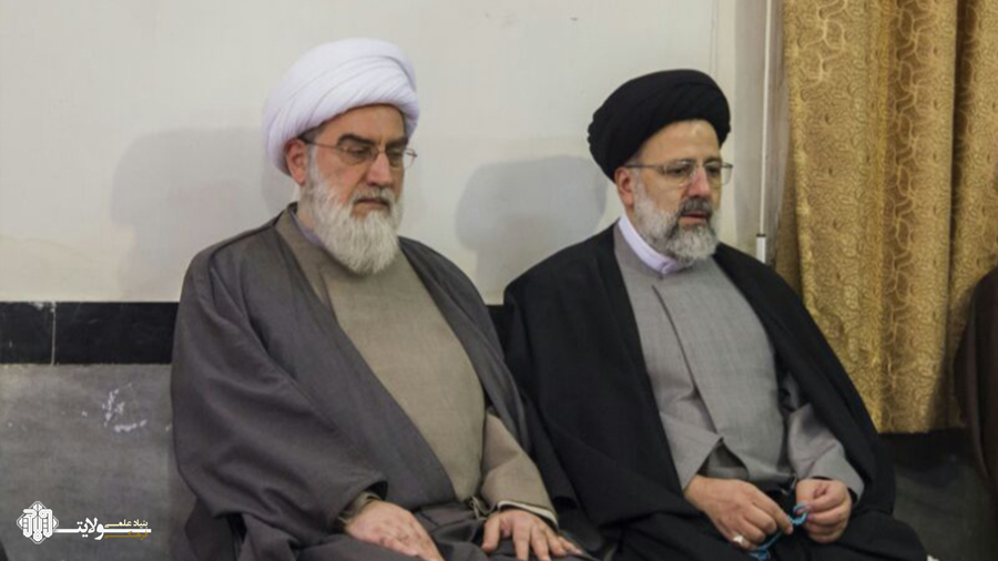 حضور آیت الله رئیسی در موسسه حضرت صاحب الزمان عج و مدرسه علمیه ولایت